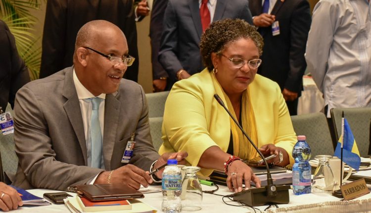 arrival-and-exchange-of-salutations-of-heads-of-government-and-delegation-members-at-the-special-meeting-of-the-caricom-on-the-csme-in-trinidad-dec-3-2018_46160822181_o